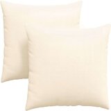 vidaXL jastučići za sofu 2 pcs krema 60 x 60 cm kordura tekstil | shoptok.hr
