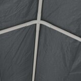 Šator za zabave od PE-a 6 x 12 m sivi | shoptok.hr