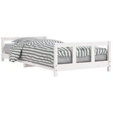  Okvir za dječji krevet bijeli 90 x 190 cm od masivne borovine | shoptok.hr