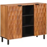  Kreveta Finš acacije smeđa 90 x 33 x 75 cm Čvrsto drvo manga | shoptok.hr