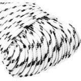 Pleteni brodski konop bijeli 4 mm x 50 m poliesterski | shoptok.hr