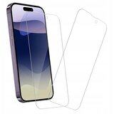 NIKCORP Zaščitno kaljeno steklo 9H za iPhone 14 Pro, 3D ukrivljeno, komplet 2 kosov, odporno na praske in prstne odtise, (5000249378) Cene