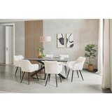 XXXL Jedilna Miza Steve, Črna, Keramična Plošča, 180x90 | Shoptok.si