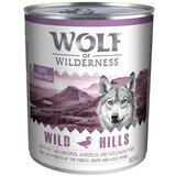 Wolf of Wilderness Varčno pakiranje Adult 24 x 800 g - Wild Hills - raca Cene