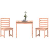  3-dijelni vrtni bistro set od masivnog drva duglazije | shoptok.hr