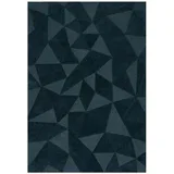 Plavozeleni ručno rađen vunen tepih 240x340 cm Shard –