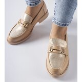 Gemre Beige loafers with a buckle Gennaro | Shoptok.si
