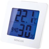 Sencor Meteostanica sa LCD displejom i budilnikom 1xAA bela | Eponuda.com