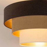 Brilagi plafonski luster luneta 1xE27/60W/230V prečnik 40 cm braon/bež/krem | Eponuda.com