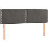  Box spring postelja z vzmetnico temno siva 140x200 cm žamet, (20723915) | Shoptok.si
