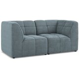 Makamii Modra sedežna garnitura iz tkanine bouclé 180 cm Aloha – | Shoptok.si