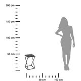  Stalak za cveće LOFT 40x23,5 cm crna | Eponuda.com