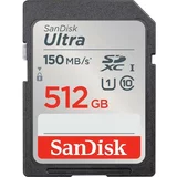 San Disk SDXC 512GB Ultra, 150MB/s, C10, U1 SDSDUNC-512G-GN6IN