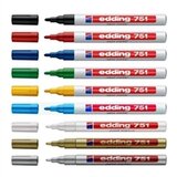 Edding Marker sa lakom E-751, 1-2 mm, srebrna Cijene
