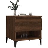 vidaXL Bočni stolić smeđa boja hrasta 50x46x50 cm konstruirano drvo | shoptok.hr