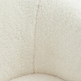 Time fotelj, naravne barve, bela les, tekstil | Shoptok.si