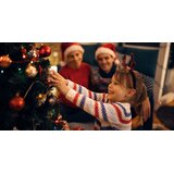 Tutumi Set ružičastih božićnih kuglica 34 komada SYSD1688-026 | shoptok.hr