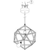 Eglo 49761 - viseće svetlo embleton 1xE27/60W/230V | Eponuda.com