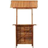  Vrtni barski stol s krovom 113x106x217 cm bagremovo drvo | Eponuda.ba