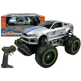  Auto na daljinsko upravljanje Off-road R/C High Wheels - sivi