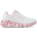 Skechers patike za devojčice uno lite bele Cene