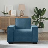 SOFA fotelja plava 100x78x84 cm baršun | shoptok.hr