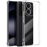 Oem Mayaxess, Udarno ohišje za Xiaomi Redmi Note 14 5G z ojačanimi vogali, Prozorno, (5000215672) | Shoptok.si