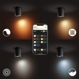 Philips Hue LED reflektor za strop White Ambiance Pillar (4,2 W, Do x Š x V: 10,3 x 10,3 x 12 cm, Nevtralno bela) | Shoptok.si