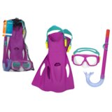 Bestway ronilački set maska, disalica, peraje pink Cijene