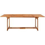  Vrtni blagovaonski stol 220 x 90 x 75 cm masivno bagremovo drvo | Eponuda.ba