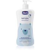 Chicco Natural Sensation Baby nežni gel za umivanje za otroke od rojstva 0+ 500 ml Cene