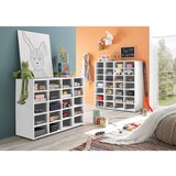 CARRYHOME regal 92/96/33 cm bela | Shoptok.si