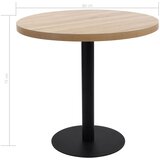 Bistro stol svjetlosmeđi 80 cm MDF | shoptok.hr