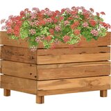 Furnova Visoka greda 50x40x38 cm reciklirana tikovina in jeklo, (21920045) Cene
