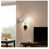 Eglo almeida zidna/2, e27, d1050, crna/ sjenila više boja 6MZX93V | Eponuda.com