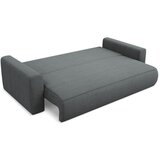 Makamii Temno siva raztegljiva/s prostorom za shranjevanje sedežna garnitura 238 cm Kapua – | Shoptok.si