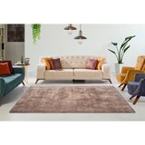Lesnina-XXXL preproga z visokim florom 160/230 cm tkano rjavosiva | Shoptok.si