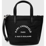 Karl Lagerfeld Torbica črna barva, 245W3069