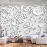  Samoljepljiva foto tapeta - Flowers with Crystals 98x70 | shoptok.hr