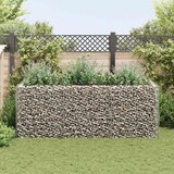  Gabionska sadilica čelična 270 x 90 x 100 cm | shoptok.hr