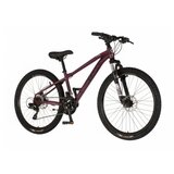 Visitor bicikl cascade 26" bordo crni Cene