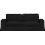 SOFA Crna 222 x 80 x 82 cm tkanina | shoptok.hr