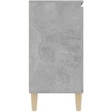  Komoda siva boja betona 101x35x70 cm od konstruiranog drva | shoptok.hr