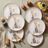 Hermia Set servisnih tanjira, 6 komada, Šareni | Eponuda.com