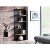 Molarem Home Regal CORNER - lamelirana ploča - antracit/hrast votan Cijene