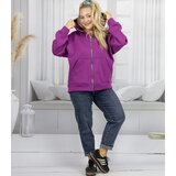 Pri Warm women's sweatshirt one-color basic with hood BROOKLYN | shoptok.hr