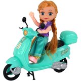  Lutke za igru mama i kćer na skuterima - zeleno/plavi | shoptok.hr