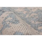 Kayoom RAVNO TKANA PREPROGA Nostalgia 285 Grau 80/150 cm tkano siva | Shoptok.si