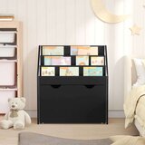  Polica za knjige za djecu s ladicama Crna 60 x 29 5 x 69 cm | shoptok.hr