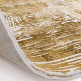 Asiatic Carpets Tepih u zlatnoj boji 120x170 cm Kuza Lines Gold – | shoptok.hr
